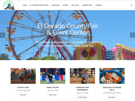 Wl Dorado County Fair and Event Center website